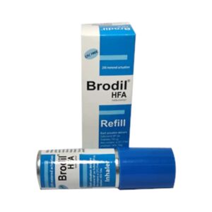 Brodil HFA Refill Inhaler - Fast relief for bronchospasm and asthma symptoms.