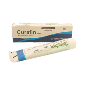 Curafin 30gm cream tube image.