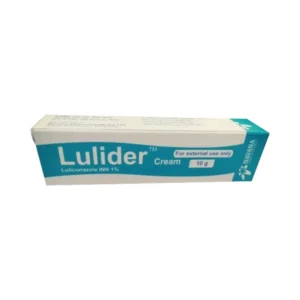 Lulider 10 gm cream tube image.