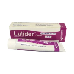 Lulider 30 gm cream tube image.